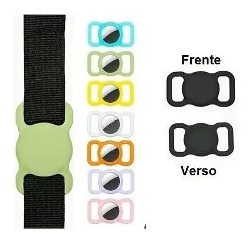 Capa Para Airtag Coleira Silicone - Imagem 2